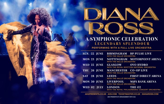 Secure Your Diana Ross Symphonic Celebration UK Tour Tickets For 2025 Secure Your Diana Ross Symphonic Celebration UK Tour Tickets For 2025