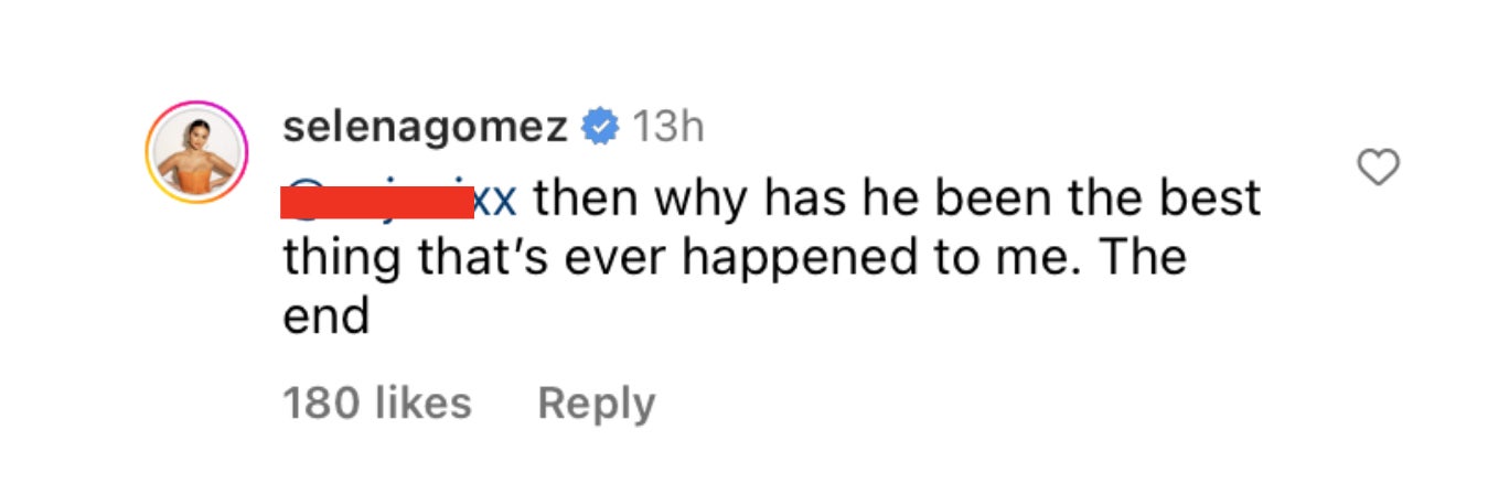 Selena Gomez Addresses Cheating Allegations With Benny Blanco Selena Gomez Addresses Cheating Allegations With Benny Blanco