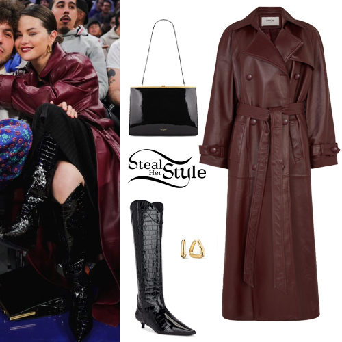 Selena Gomez's Black Boots And Leather Dress: A Chic Look Selena Gomez's Black Boots And Leather Dress: A Chic Look