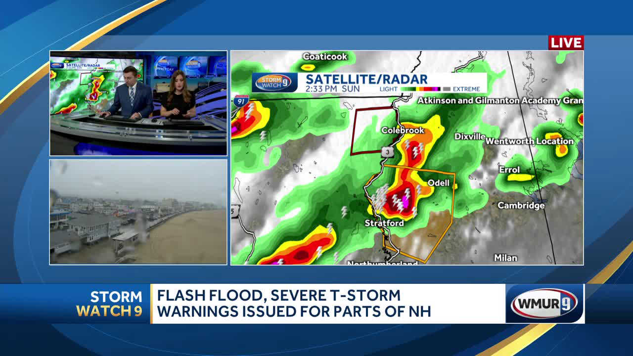 Severe Thunderstorms Bring Flash Flood Warning To Hampshire And Worcester Severe Thunderstorms Bring Flash Flood Warning To Hampshire And Worcester