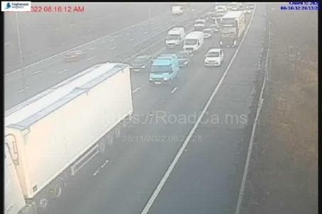 Significant Traffic Delays On M6 Southbound Following Collision Significant Traffic Delays On M6 Southbound Following Collision