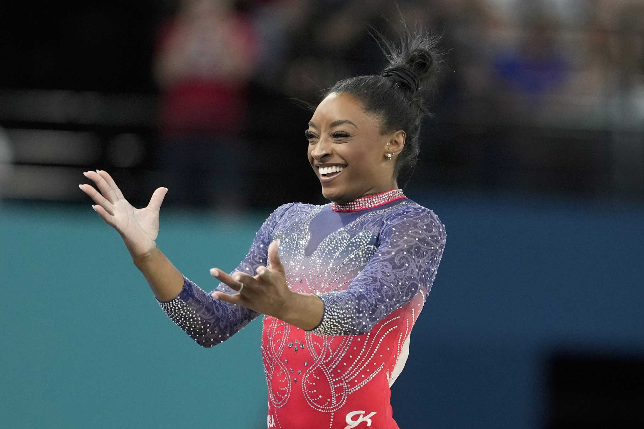 Simone Biles' Kentucky Derby Riders Up! Call: A Historic Moment Simone Biles' Kentucky Derby Riders Up! Call: A Historic Moment