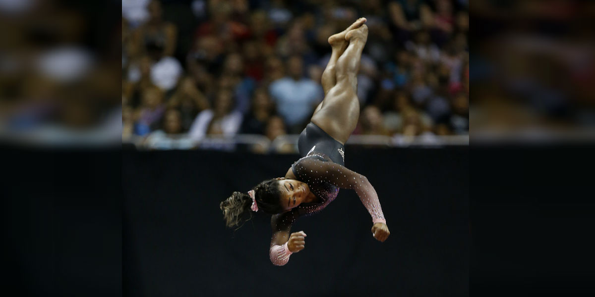 Simone Biles Y El Homenaje A La Gimnasta Que Replicó Su Salto Simone Biles Y El Homenaje A La Gimnasta Que Replicó Su Salto
