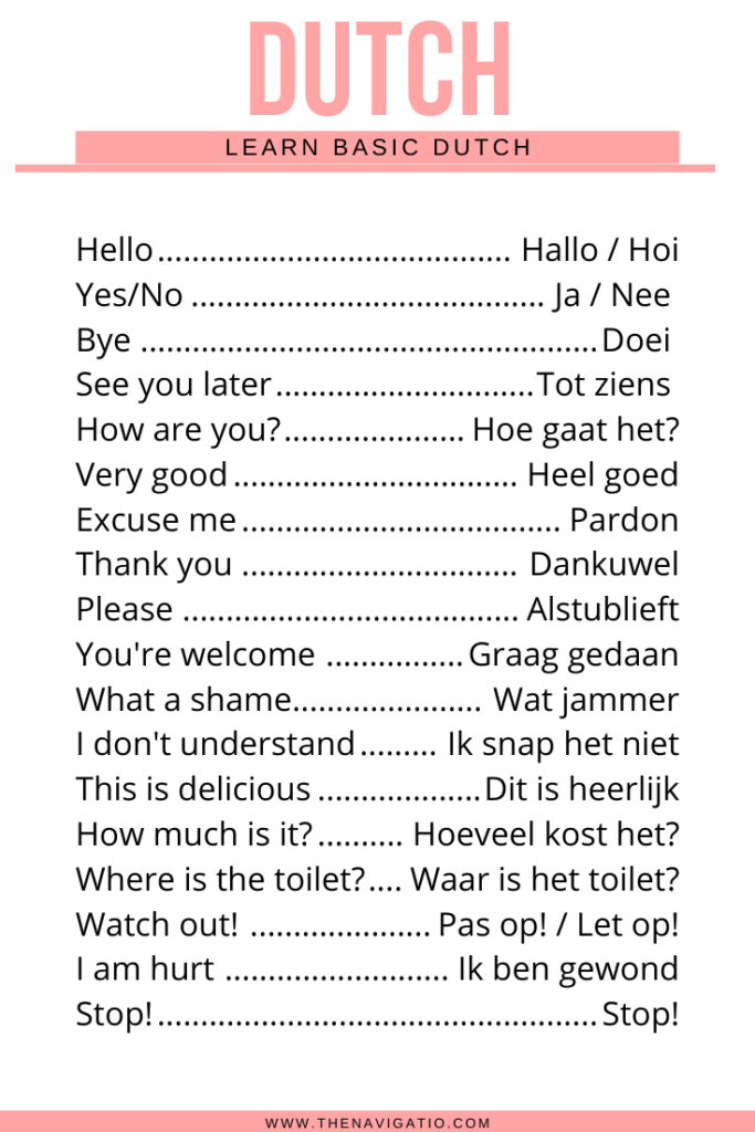 Spring Into Dutch: Essential Lente Vocabulary Spring Into Dutch: Essential Lente Vocabulary