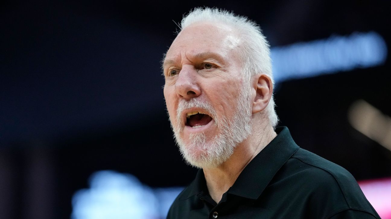 Spurs Coach Gregg Popovich: ESPN Casts Doubt On His Return This Season Spurs Coach Gregg Popovich: ESPN Casts Doubt On His Return This Season