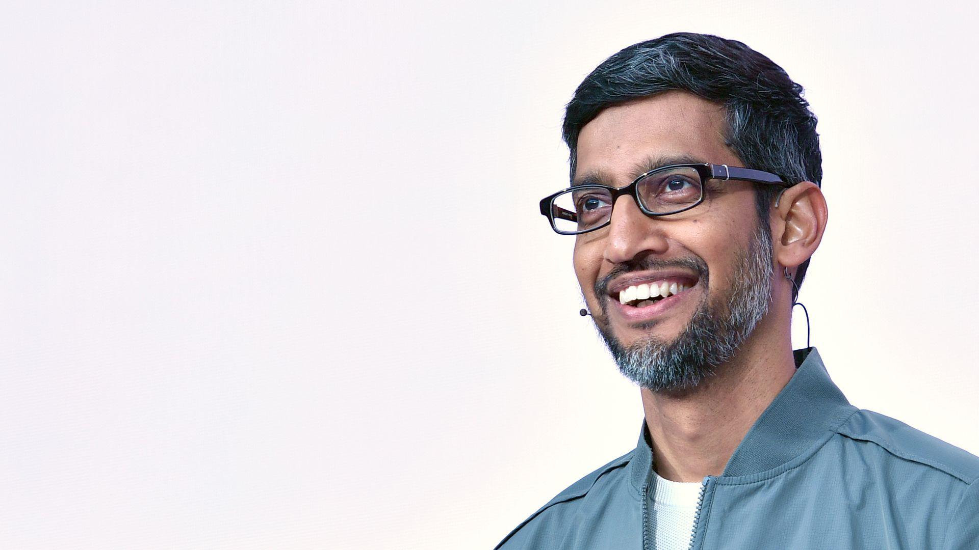 Sundar Pichai Sounds Alarm: Google Search At Risk From DOJ Antitrust Action Sundar Pichai Sounds Alarm: Google Search At Risk From DOJ Antitrust Action