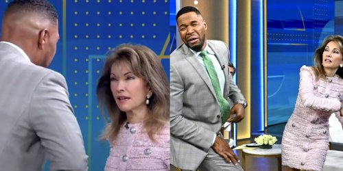 Susan Lucci Splashes Michael Strahan With Water: A Hilarious Moment Susan Lucci Splashes Michael Strahan With Water: A Hilarious Moment