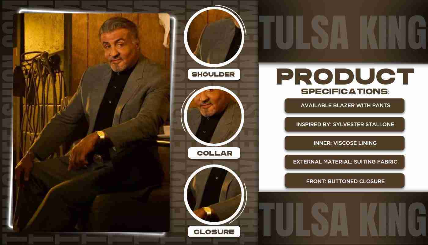 Sylvester Stallone Suits Up For Tulsa King Season 3 Sylvester Stallone Suits Up For Tulsa King Season 3