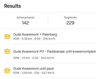 Tadej Pogačar's Raw Tour Of Flanders Strava Activity: Unflagged