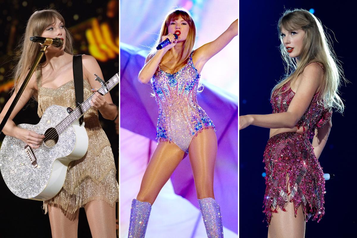 Taylor Swift's Eras Tour: Detailed Images Of Her Iconic Stage Outfits Taylor Swift's Eras Tour: Detailed Images Of Her Iconic Stage Outfits