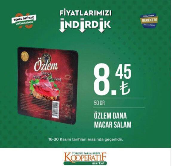 Temel Gıda Ve Temizlik Ürünlerinde %… İndirim: Tarım Kredi KOOP (2-4 Mayıs 2025) Temel Gıda Ve Temizlik Ürünlerinde %… İndirim: Tarım Kredi KOOP (2-4 Mayıs 2025)