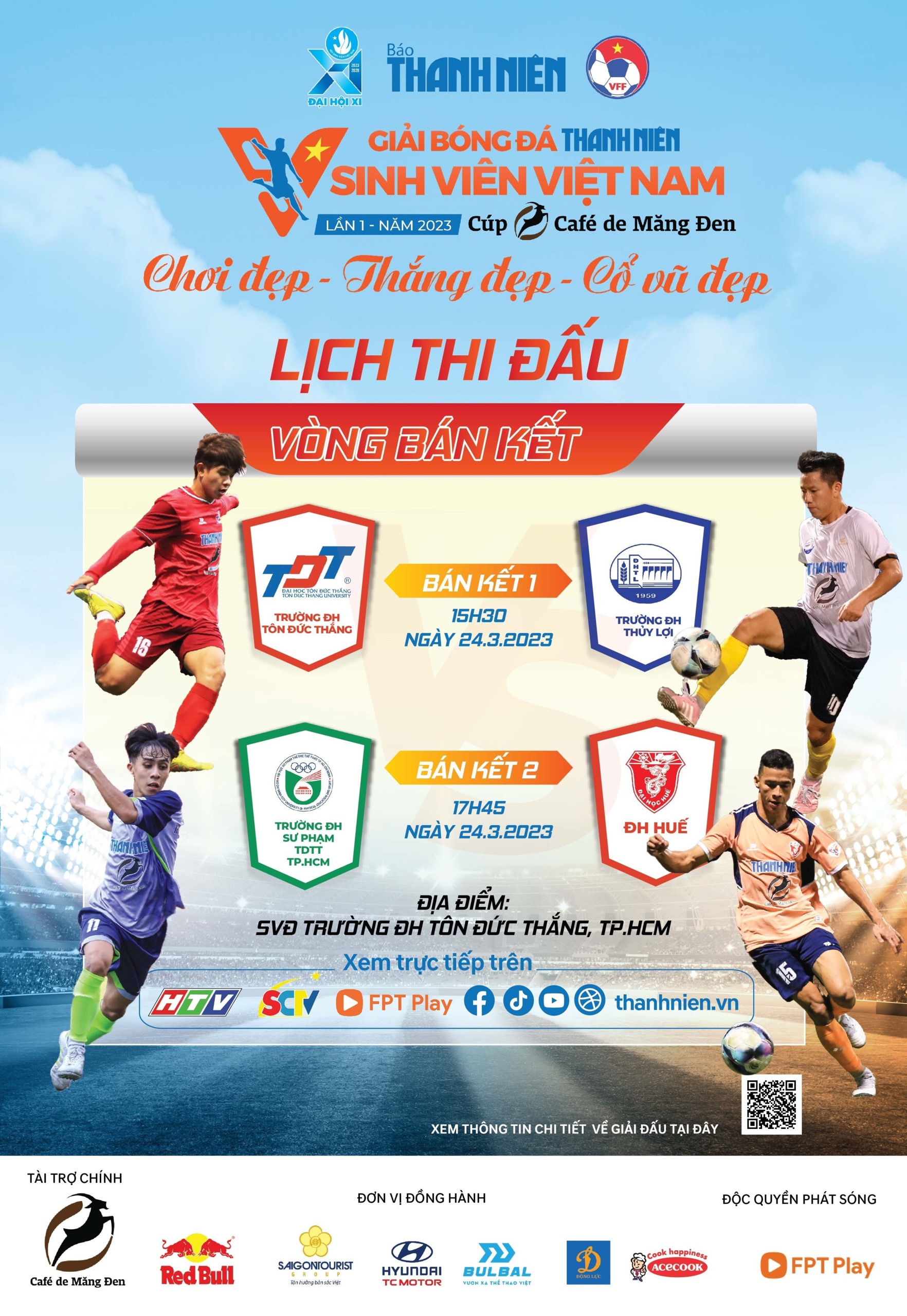Thành Phố Huế Tổ Chức Giải Bóng Đá Thanh Niên Lần Thứ VII:  Cập Nhật Mới Nhất