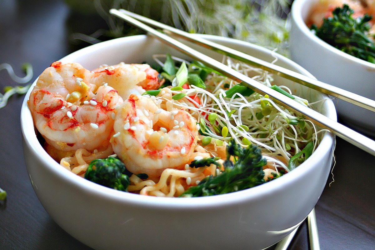 The Best Shrimp Ramen Stir-Fry Recipe