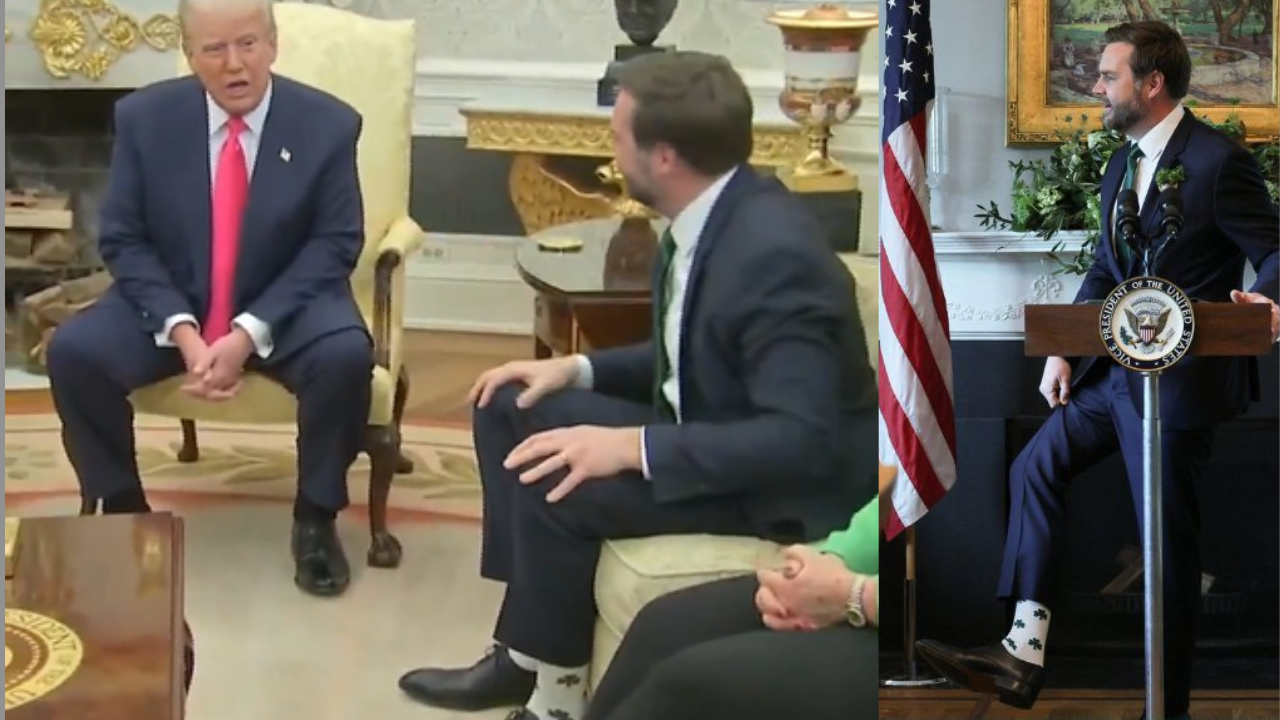 The Hilarious White House: Trump, The Irish PM, And JD Vance's Socks The Hilarious White House: Trump, The Irish PM, And JD Vance's Socks