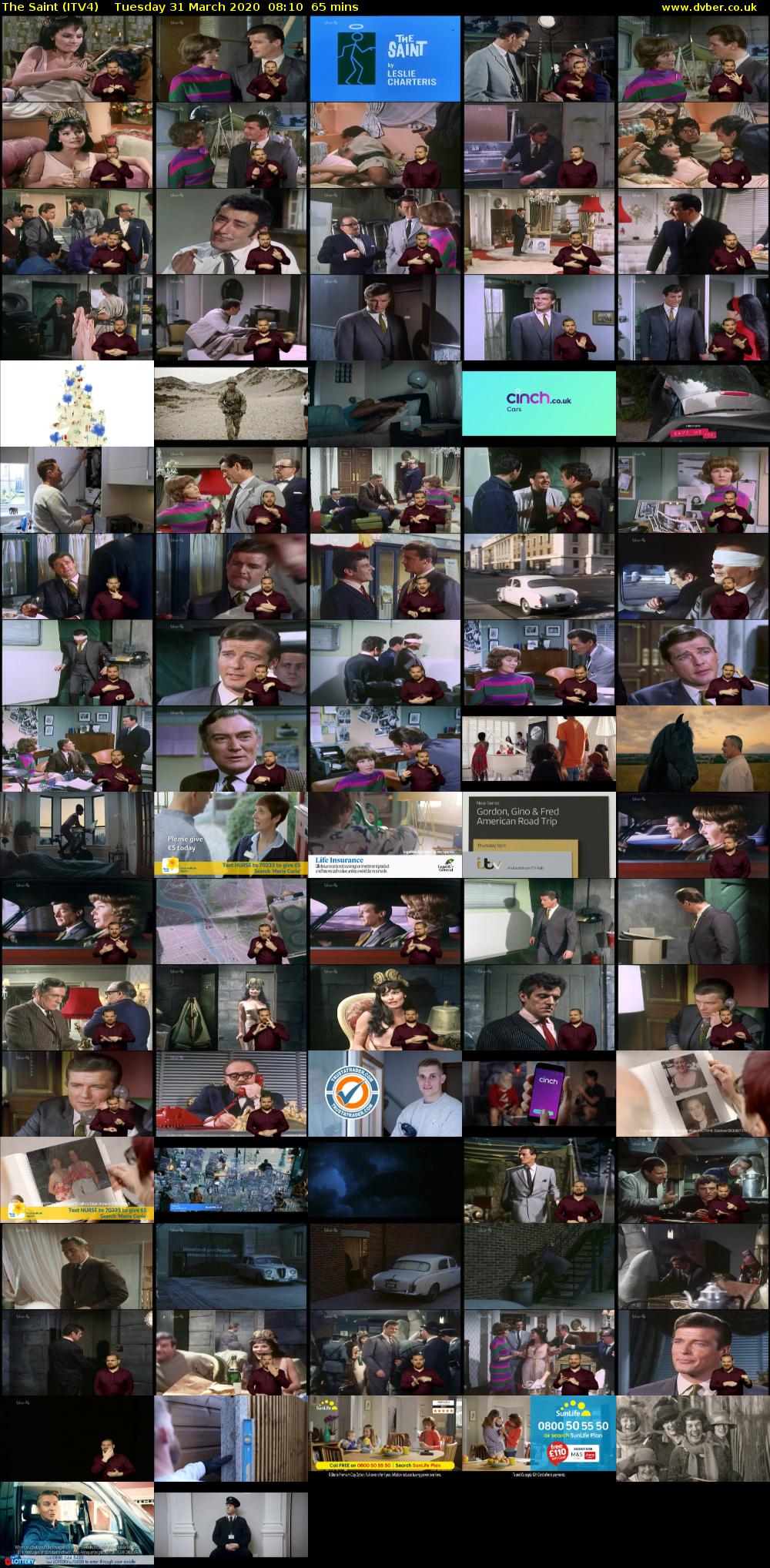 The Saint On ITV4: Episode Guide And Schedule The Saint On ITV4: Episode Guide And Schedule