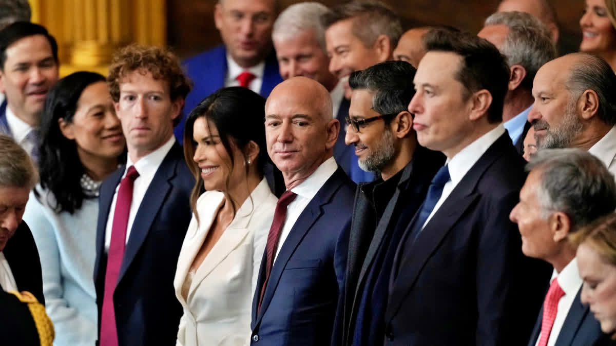 Tracking The Billions: Musk, Bezos, And Zuckerberg's Net Worth Decline Post-Trump Inauguration Tracking The Billions: Musk, Bezos, And Zuckerberg's Net Worth Decline Post-Trump Inauguration