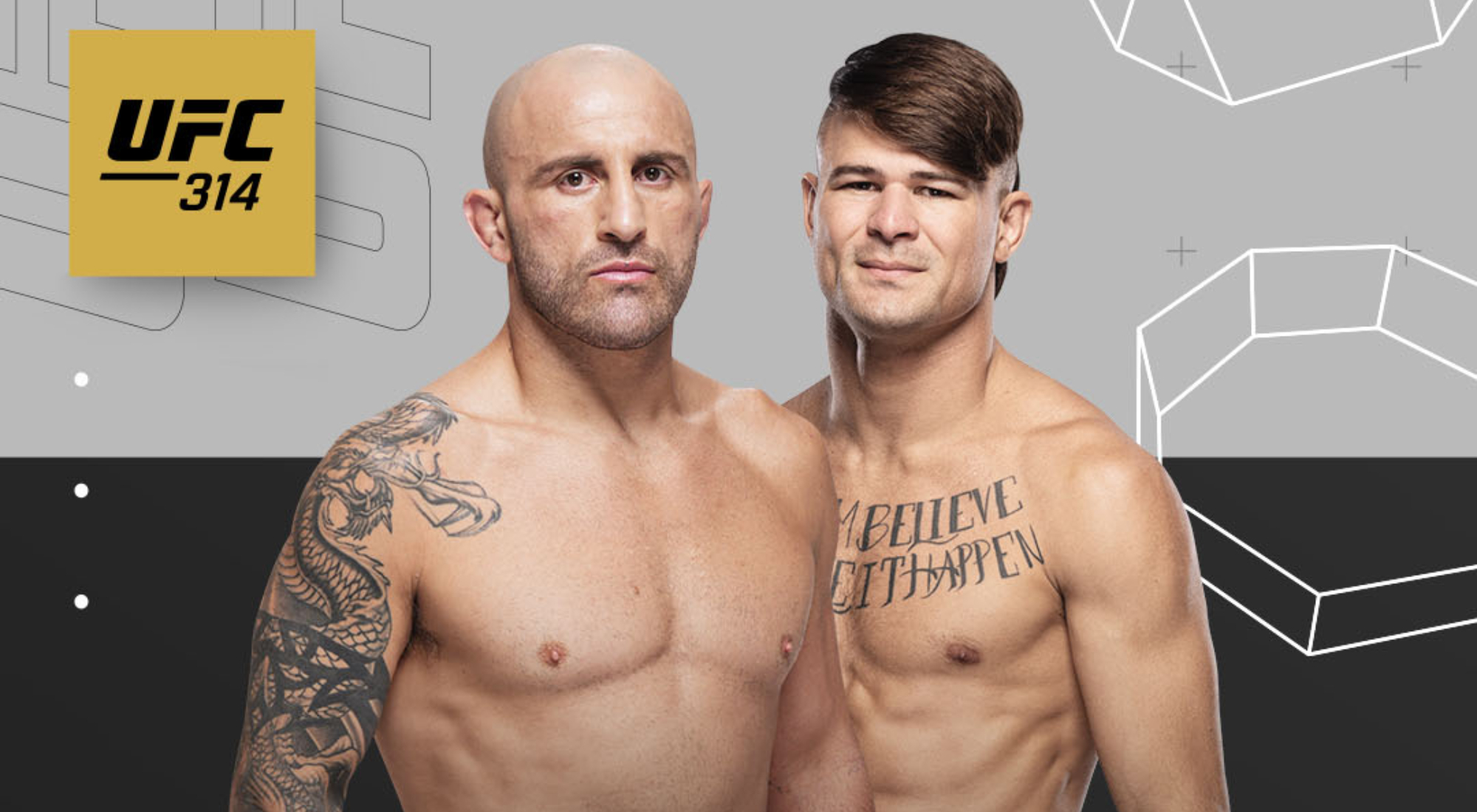 UFC 314 Pay-Per-View: Updated Fight Lineup UFC 314 Pay-Per-View: Updated Fight Lineup