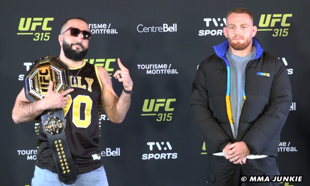 UFC 315: Watch Belal Muhammad And Jack Della Maddalena's Tense Faceoff UFC 315: Watch Belal Muhammad And Jack Della Maddalena's Tense Faceoff