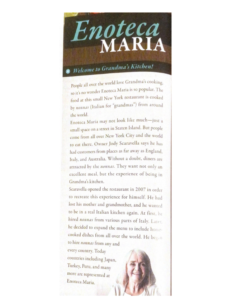 Understanding Enoteca Maria: A Deep Dive Into Nonna's Kitchen Understanding Enoteca Maria: A Deep Dive Into Nonna's Kitchen