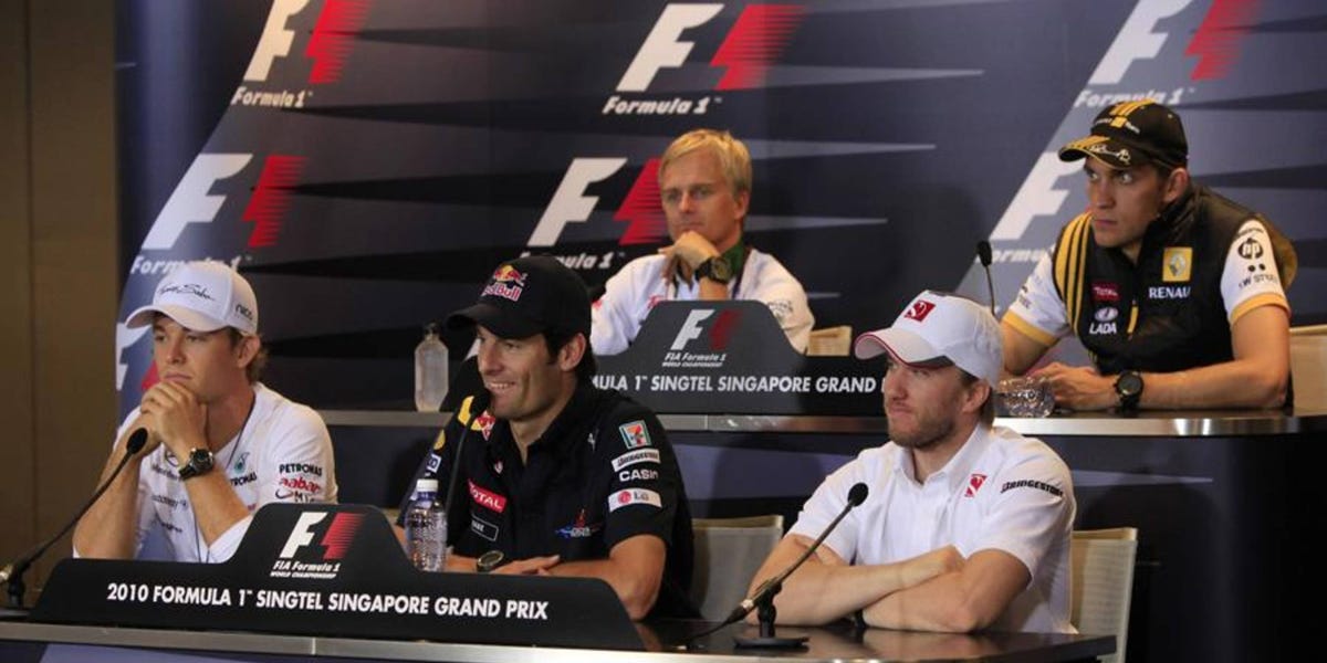 Understanding The Dynamics Of The F1 Drivers' Press Conference