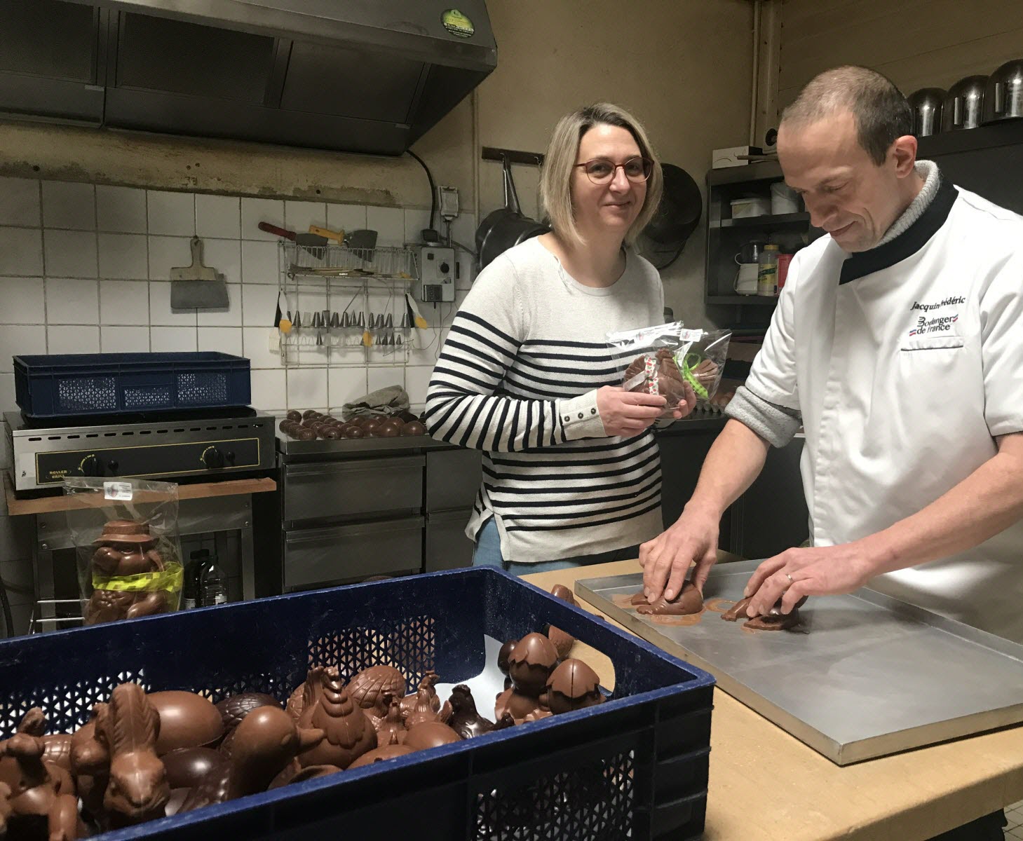 Une Boulangerie Normande Offre Son Poids En Chocolat