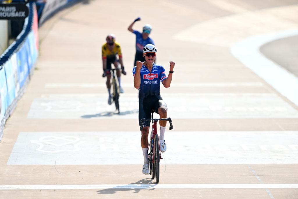 Van Der Poel's Third Consecutive Paris-Roubaix Victory Van Der Poel's Third Consecutive Paris-Roubaix Victory