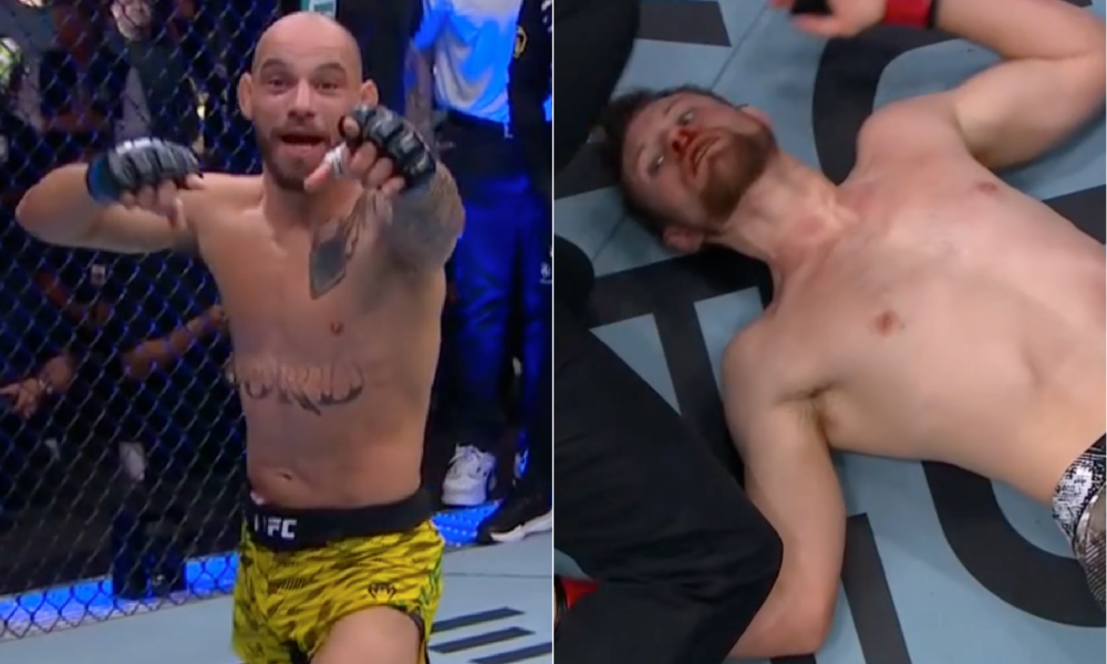 Verbal Sparring: Bryce Mitchell Vs. Jean Silva At UFC 314 Press Conference Verbal Sparring: Bryce Mitchell Vs. Jean Silva At UFC 314 Press Conference