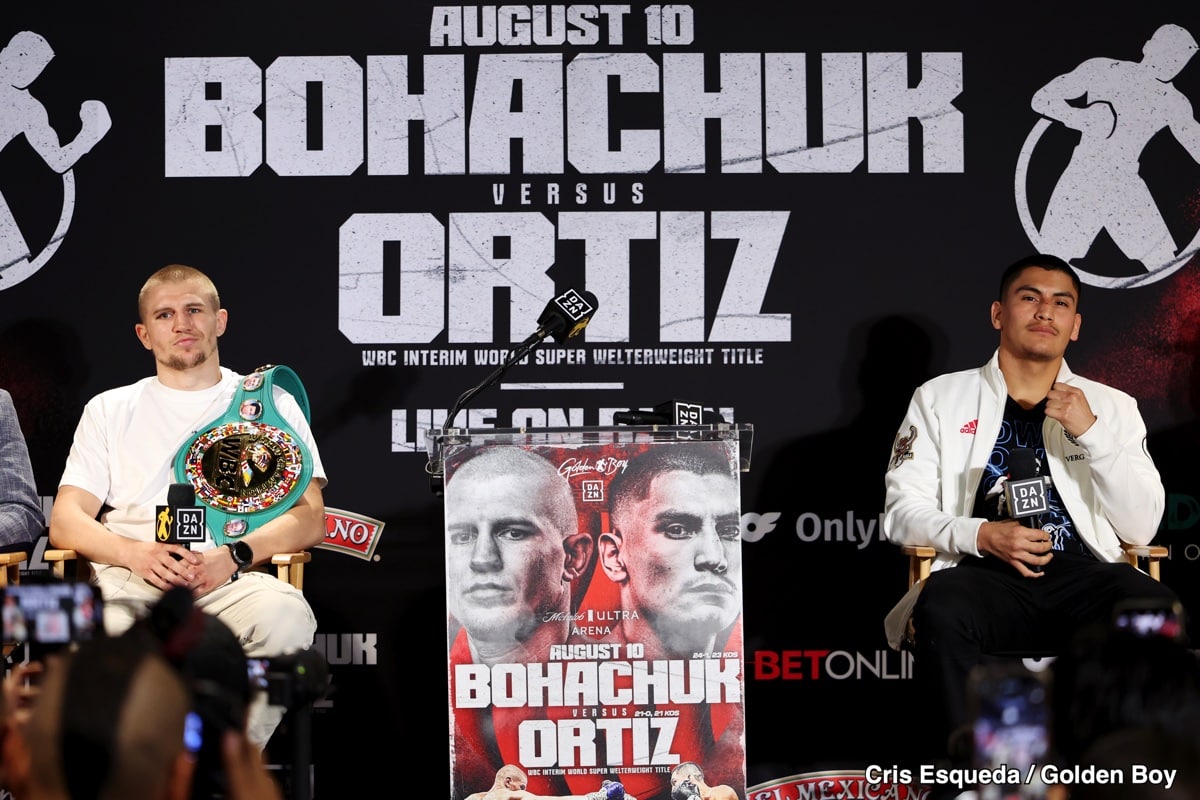Vergil Ortiz Jr. On Canelo-Crawford: Weight Gain Won't Help Crawford Vergil Ortiz Jr. On Canelo-Crawford: Weight Gain Won't Help Crawford
