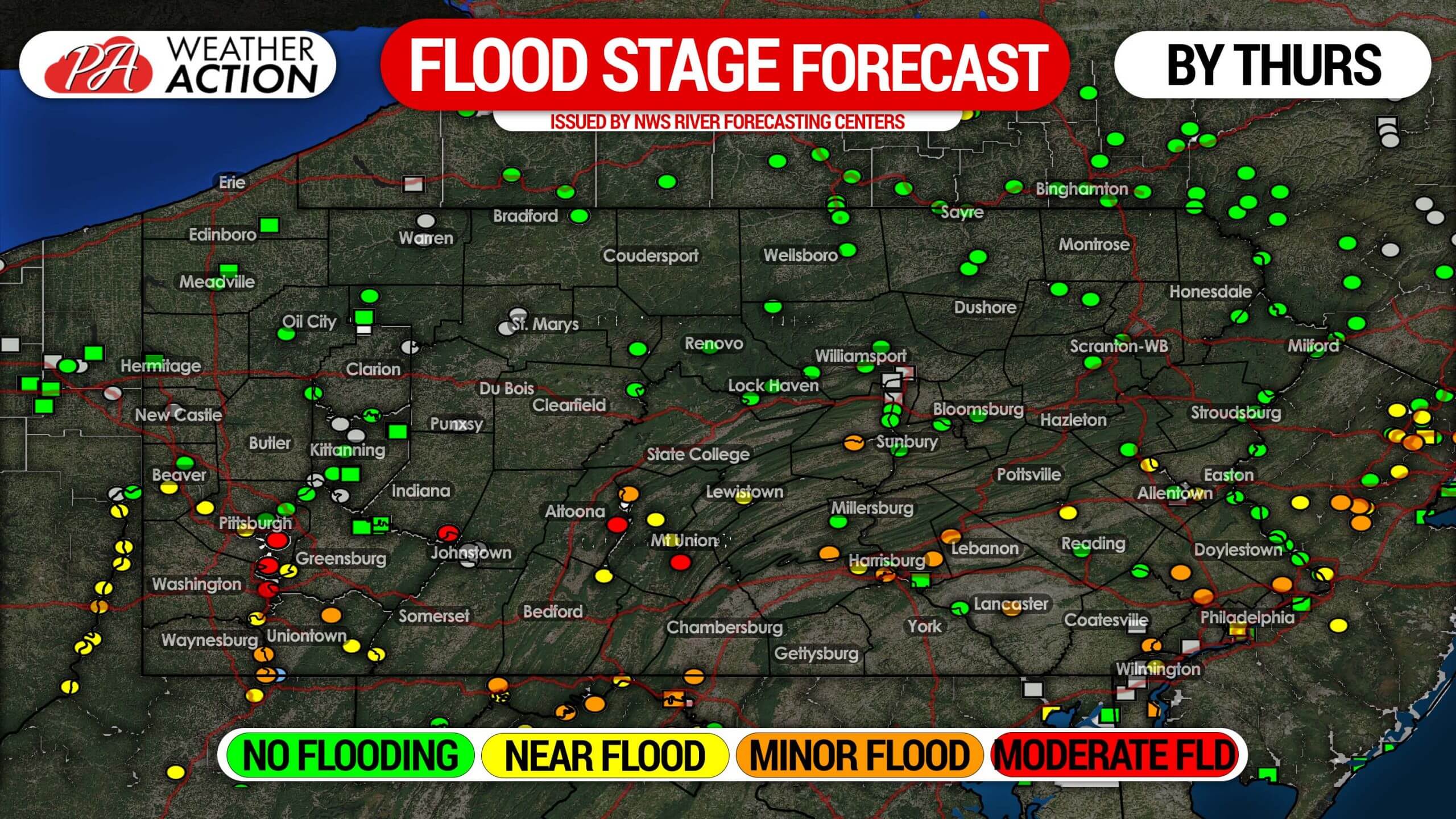 Wednesday Coastal Flood Advisory Update For Southeast Pennsylvania Wednesday Coastal Flood Advisory Update For Southeast Pennsylvania