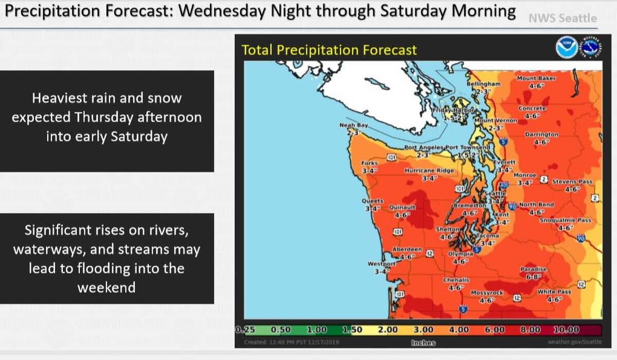 Wet Weekend Ahead: Seattle Weather Update Wet Weekend Ahead: Seattle Weather Update