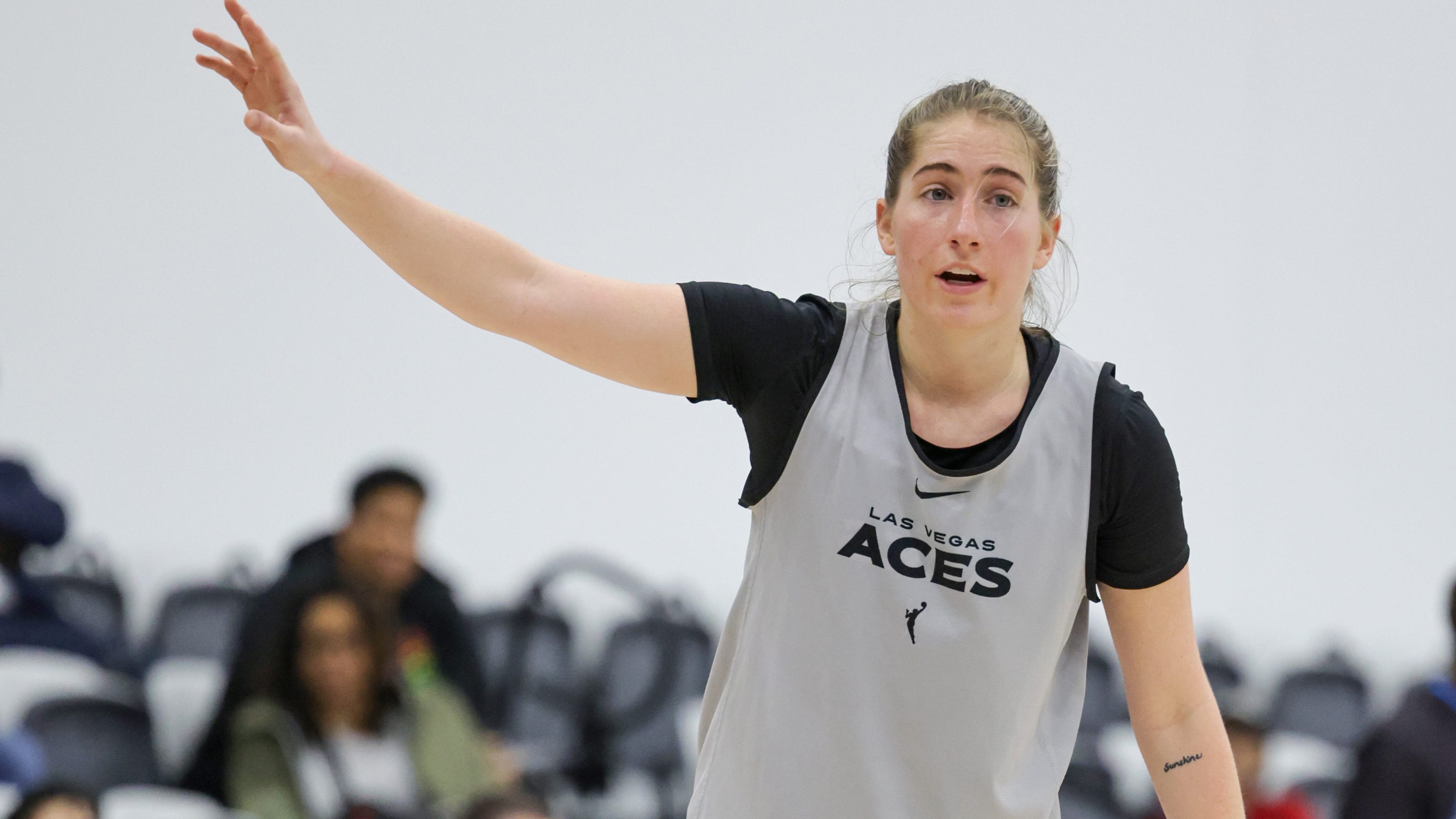 WNBA: Las Vegas Aces' Megan Gustafson Sidelined By Leg Injury WNBA: Las Vegas Aces' Megan Gustafson Sidelined By Leg Injury