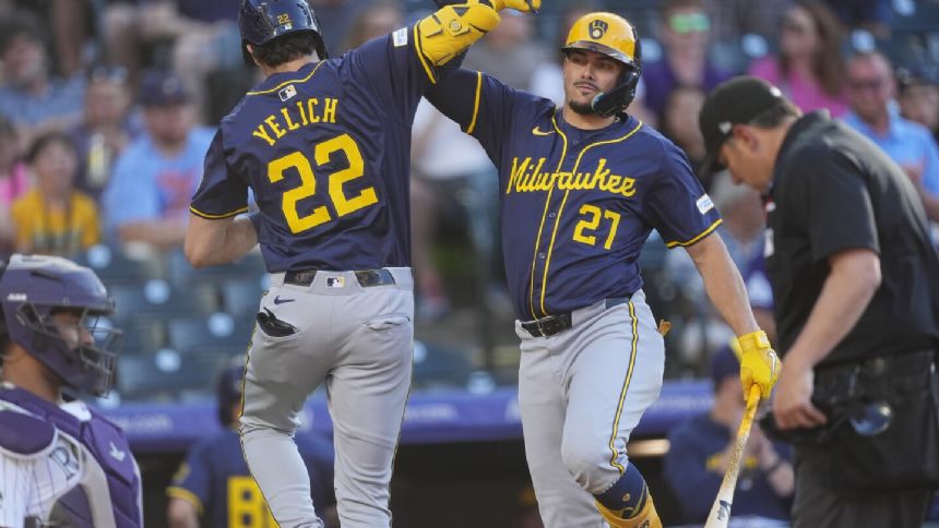 Yelich Homers: First Time Since Back Surgery Recovery Yelich Homers: First Time Since Back Surgery Recovery