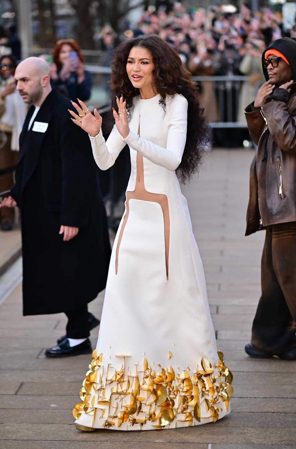 Zendaya's Sheer Dress Stuns In The South Of France Zendaya's Sheer Dress Stuns In The South Of France
