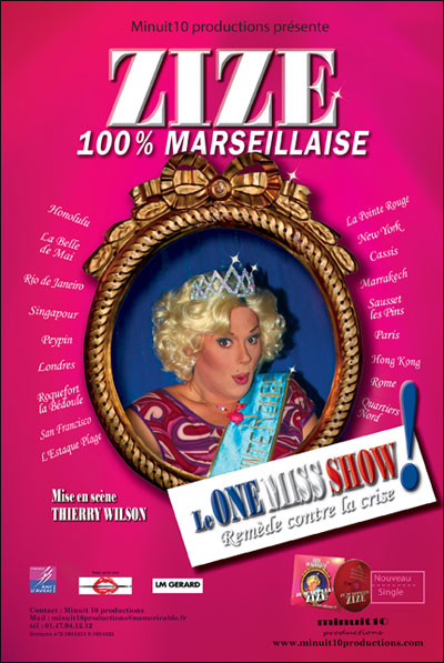 Zize - Spectacle Transformiste Marseillais À Graveson Le 4 Avril Zize - Spectacle Transformiste Marseillais À Graveson Le 4 Avril